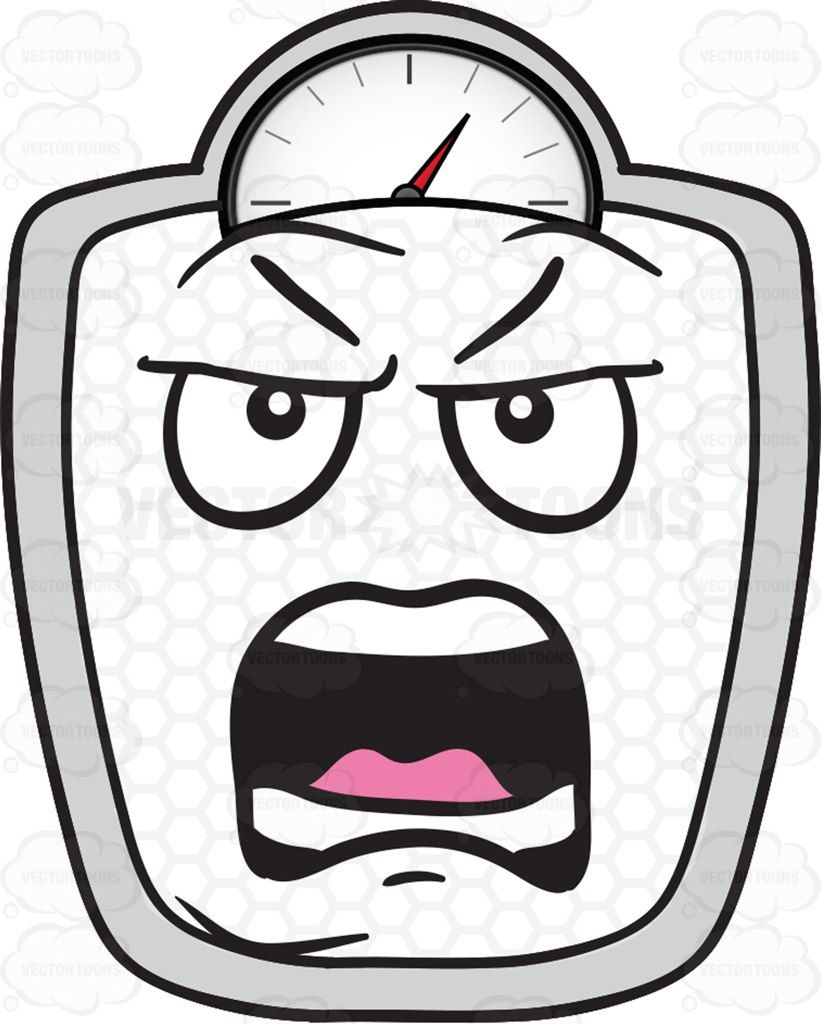821x1024 A Furious Weighing Scale Emoji