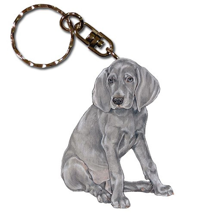 815x817 Weimaraner Wooden Dog Breed Keychain Key Ring Ebay