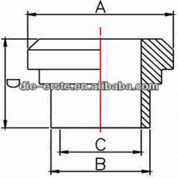 360x360 Long Type Welding Liners Stainless Steel Pipe Fittings Food Grade