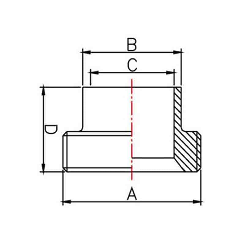 800x800 Long Type Welding Males