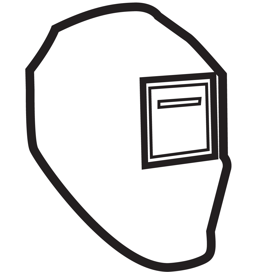 1063x1139 Welding Helmet Clipart