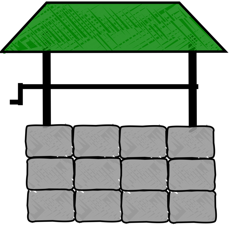 752x750 Water Well Computer Icons Wishing Well Drawing Cartoon Cc0