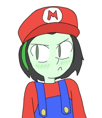 400x464 I Was Gonna Draw Lloyd In The Luigi Costume As Well But It Never