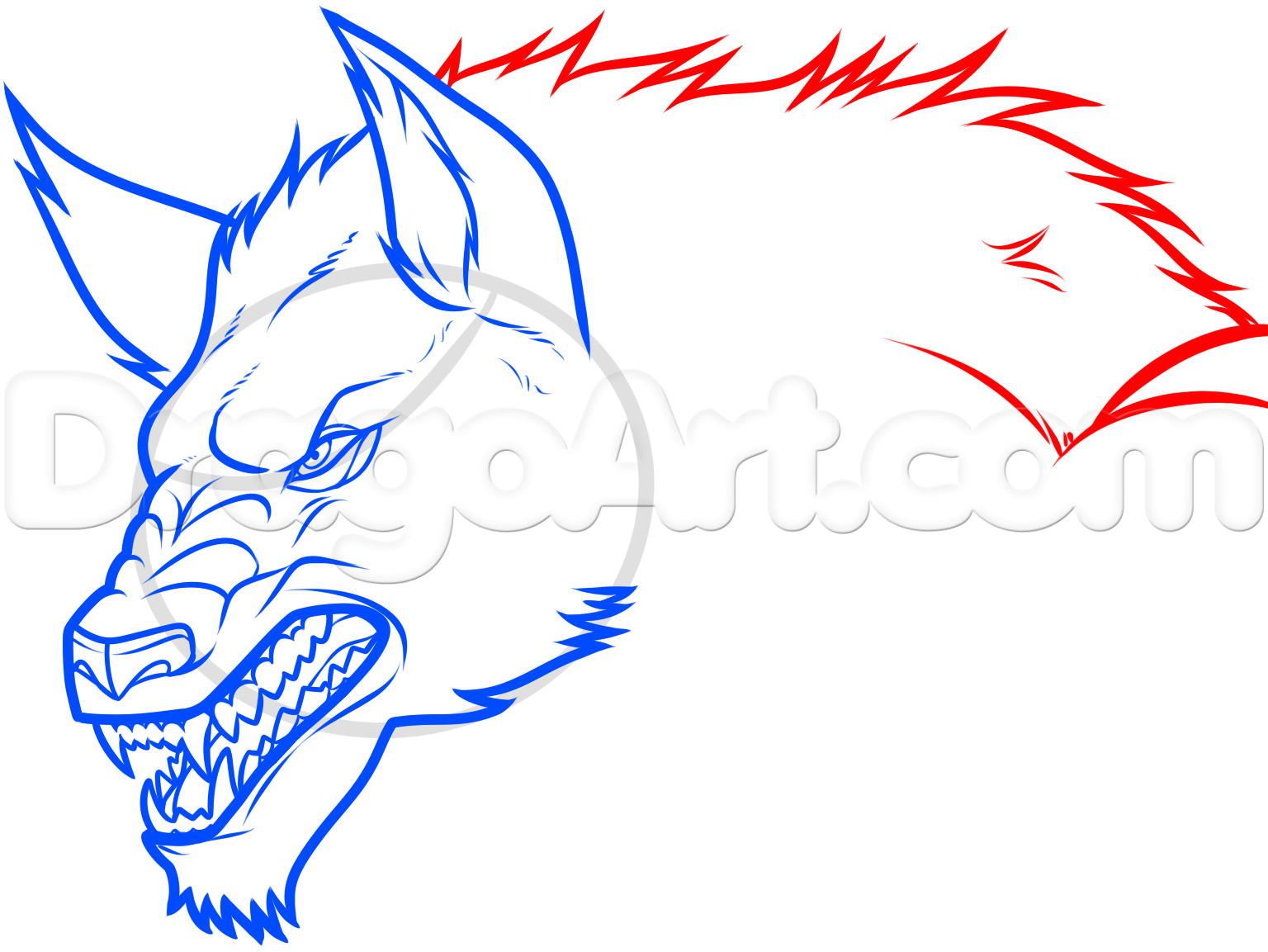 1536x1153 Werewolf Drawings Step