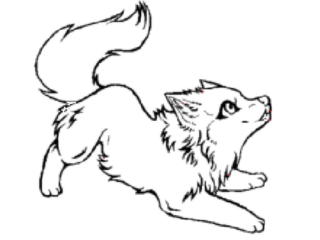 1024x768 Wolf Clipart Baby Werewolf Drawings