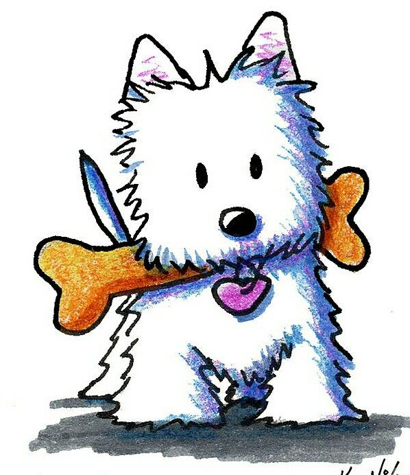 598x692 Drawings Westies