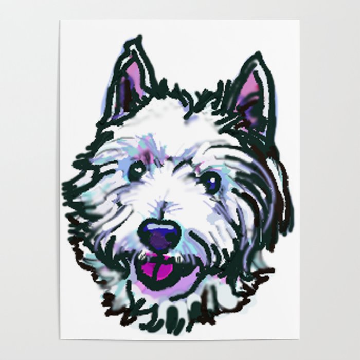 700x700 The Westie Dog Love Of My Life Poster
