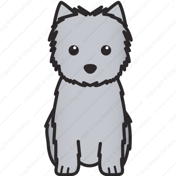 600x600 west highland white terrier clipart cairn terrier