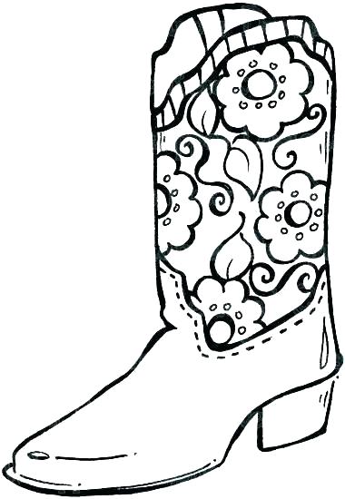 380x550 Western Coloring Pages