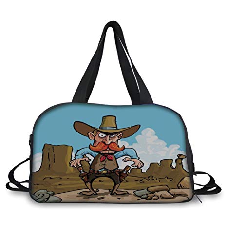 466x466 Trunk,western,aggressive Cowboy Ready To Draw His Guns