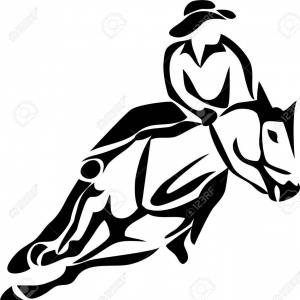 300x300 Boy On Rocking Horse Retro Clipart Illustration Image Sohadacouri