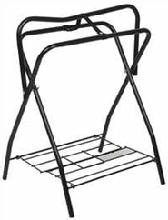 185x242 Folding Western English Horse Floor Saddle Rack Stand Tack Metal