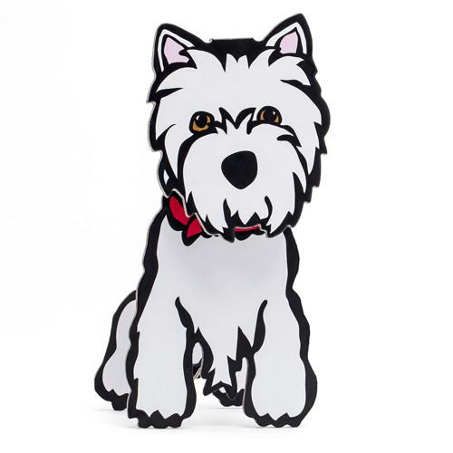 500x500 Westie Pop Out!