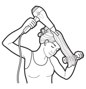 300x309 Easy Steps To A Perfect Home Blow Dry