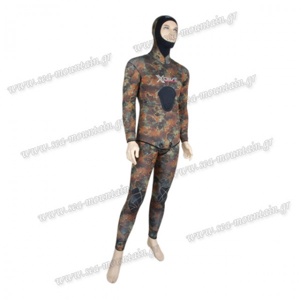 600x600 Diving Wetsuits Xdive Camo Nozip