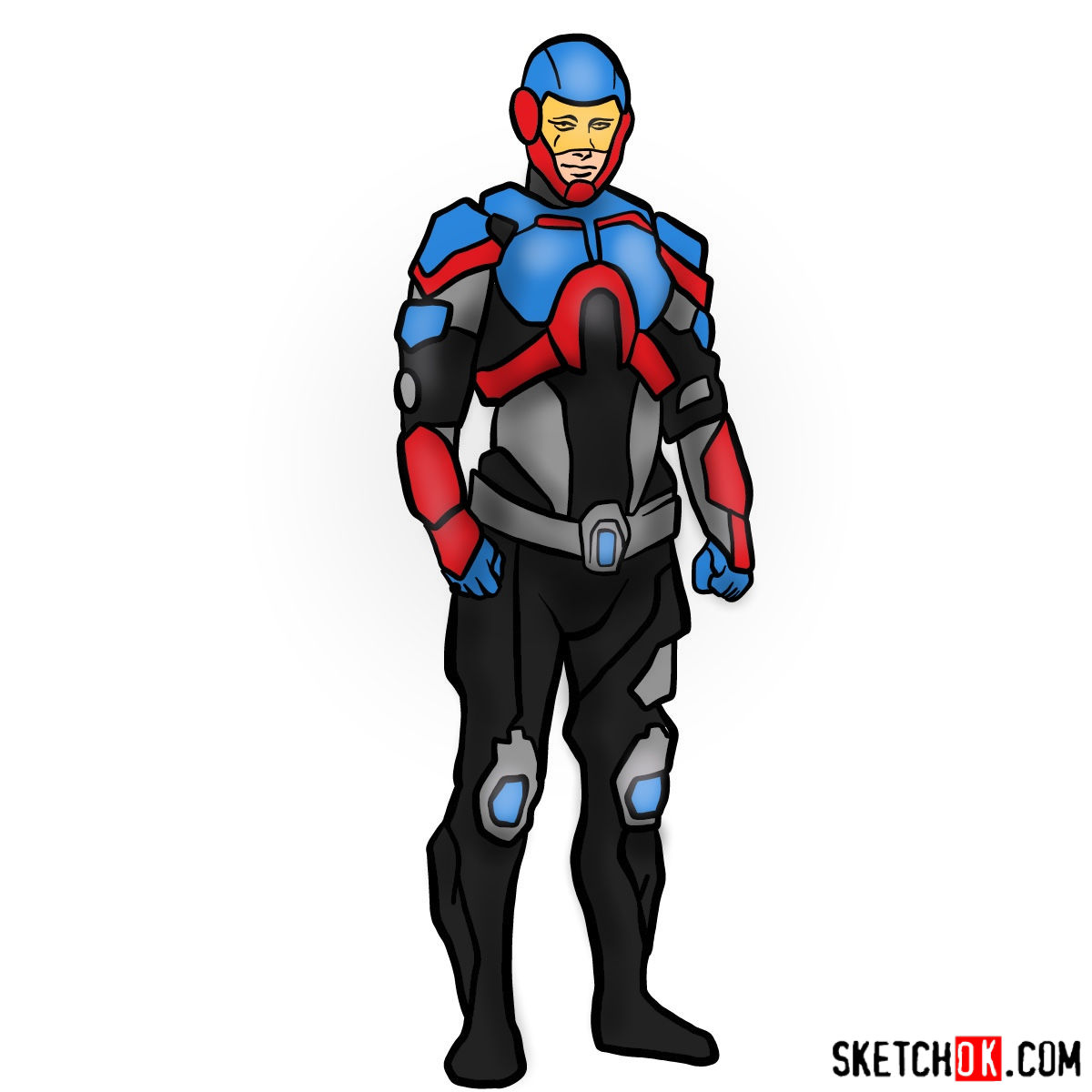 1200x1200 How To Draw The Atom From Dc Comics