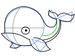 260x195 Cartoon Whale Step