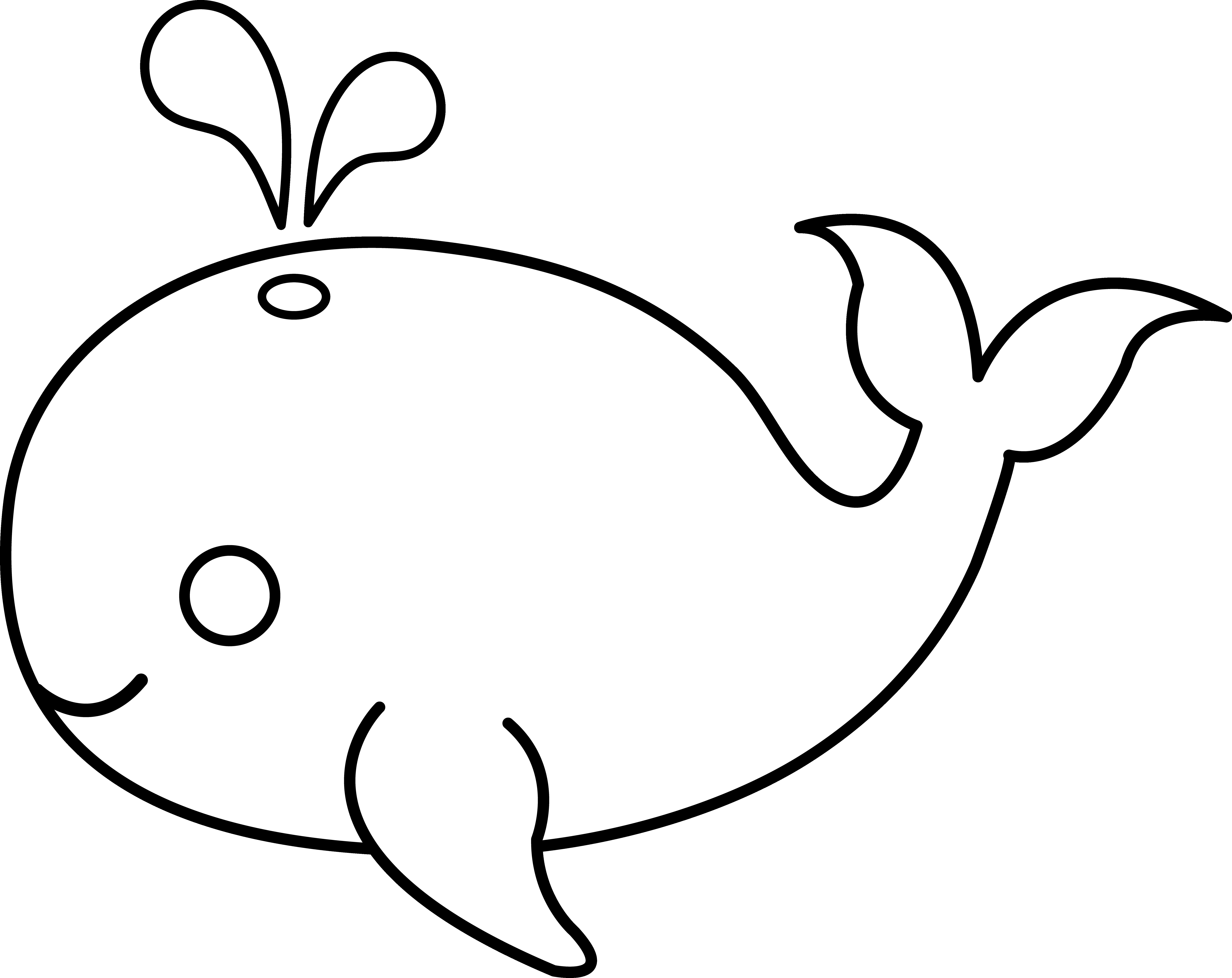 Whale Drawing