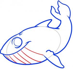 302x282 How To Draw How To Draw A Whale For Kids