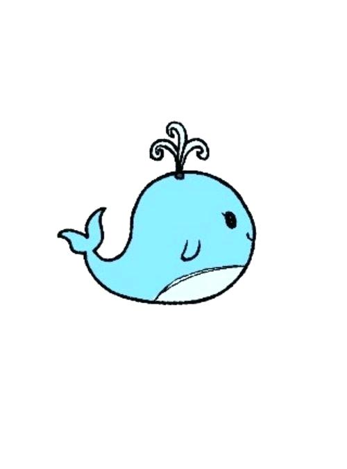 500x675 Cute Whale Drawing Cute Whale Whales Clip Art Cute Killer Whale