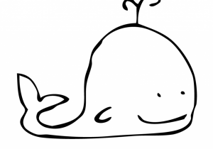 300x210 Drawing Of A Whale Whale Drawings How To Draw A Sperm Whale Step