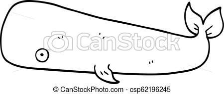 450x190 Line Drawing Cartoon Whale
