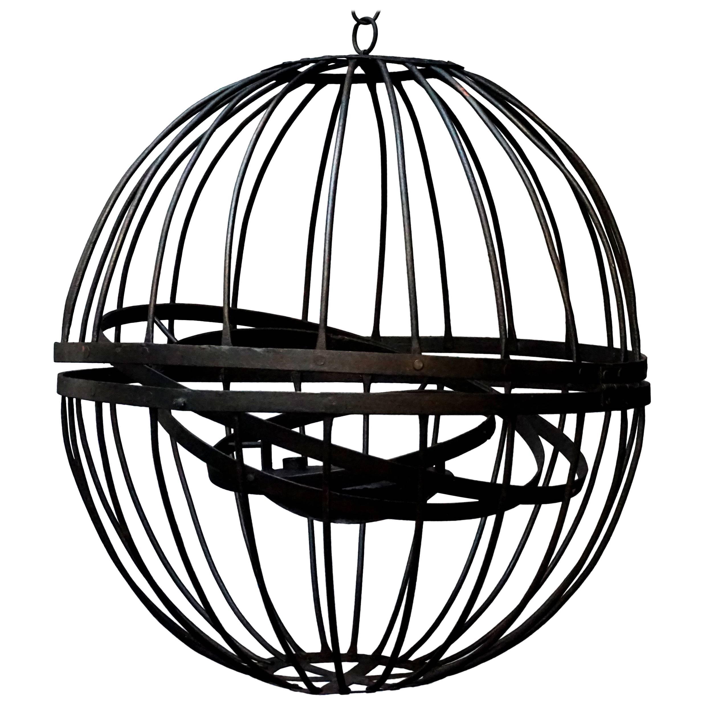 2471x2471 Large Century Quadruple Gimballed Whaling Oil Light