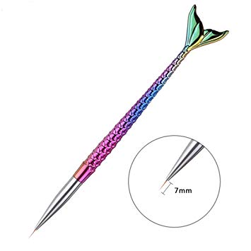 355x355 Types Nail Art French Line Liner Grid Stripe Flower