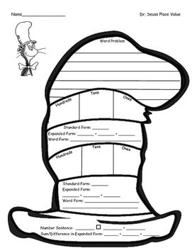 271x350 dr seuss place value activity dr seuss place value