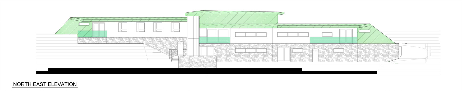 1600x317 North East Elevation