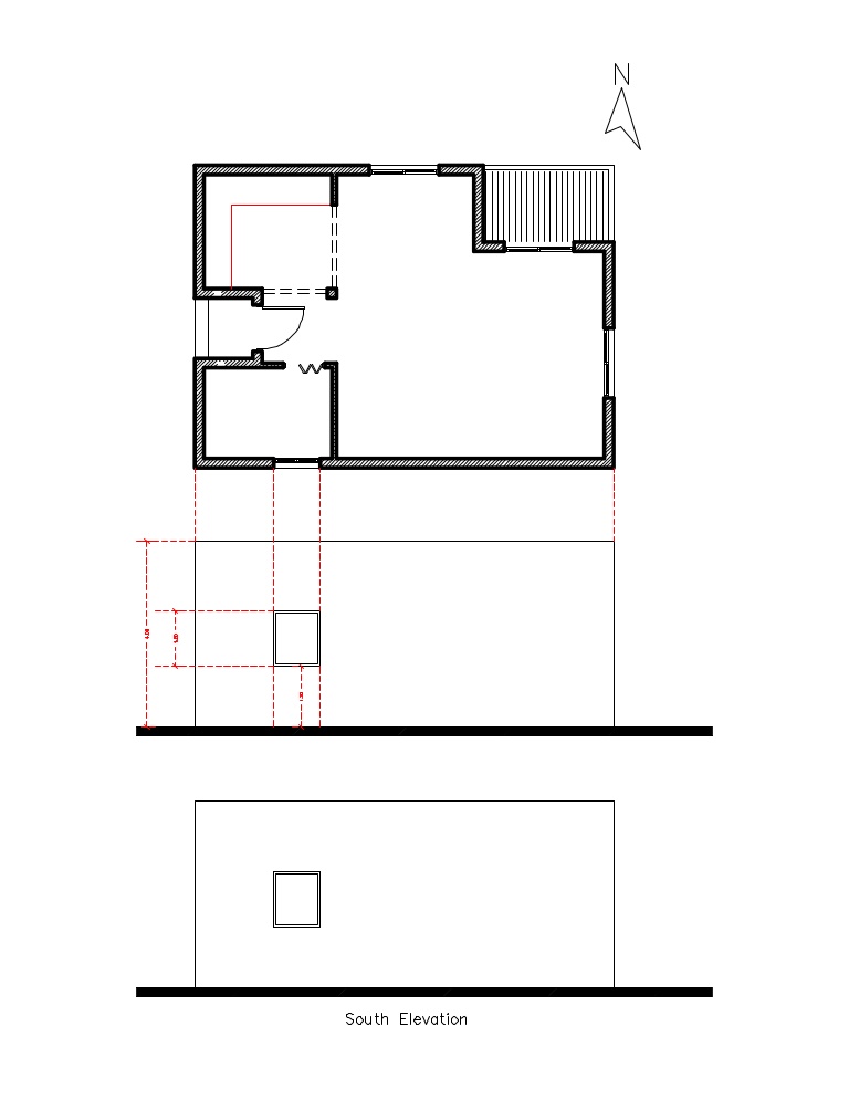768x994 Projection Of Elevation Section