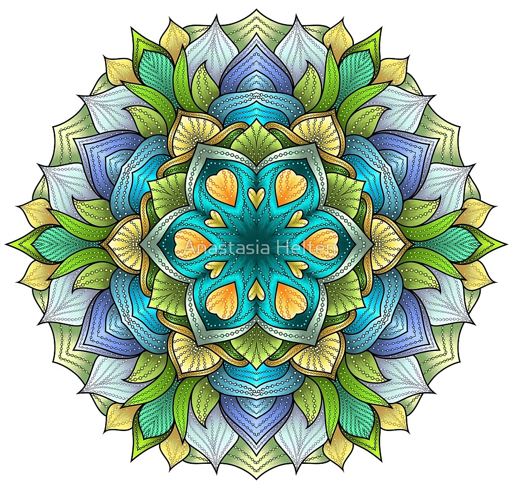 1000x953 Mandala Drawing