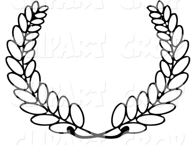 640x480 Wheat Clipart Line Drawing