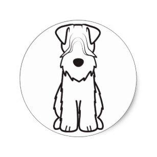 307x307 Wheaten Terrier Cartoons Stickers Zazzle Au