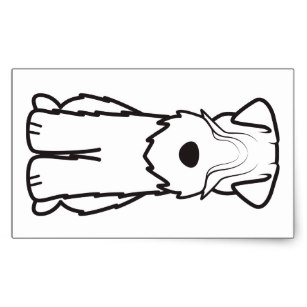 307x307 Wheaten Terrier Cartoons Stickers Zazzle