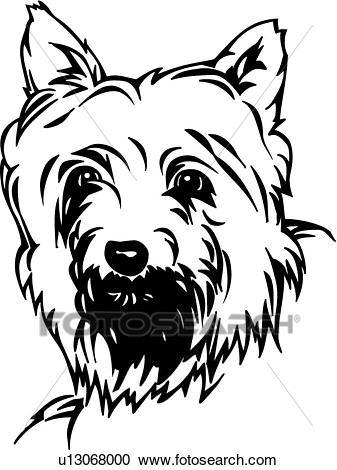 337x470 Wheaten Terrier Clipart