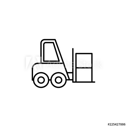 500x500 Bucket Loader Icon Element Of Construction Machine Icon