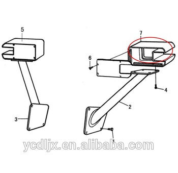 350x339 Left Front Assembled Lamp Lfld For Wheel