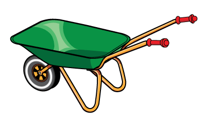 400x250 Wheelbarrow Transparent Png Clipart Free Download