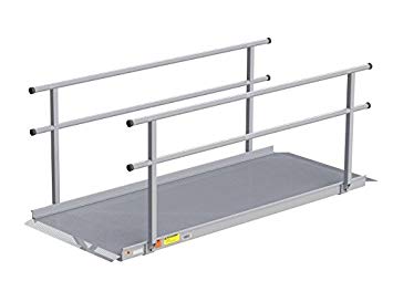 355x254 Ez Access Gateway Feet Ramp With Handrails