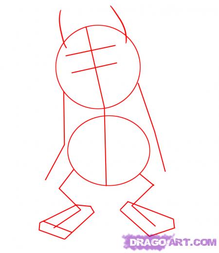 450x520 Step How To Draw Where The Wild Things Are