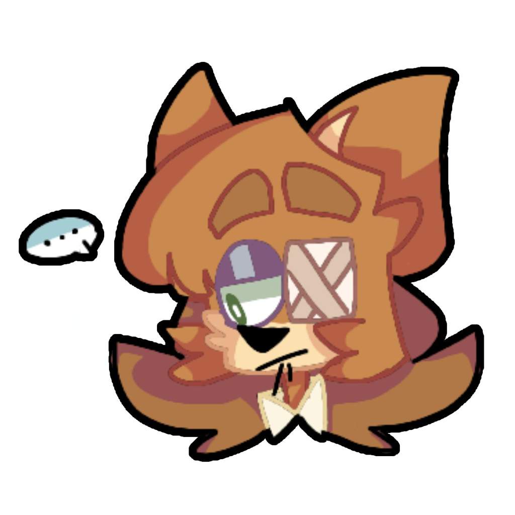 1024x1024 alfred but i tried to make up a new art style while drawing him