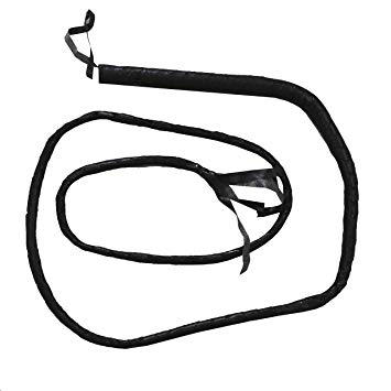 355x355 black whip explorer prop lion tamer fancy dress accessory