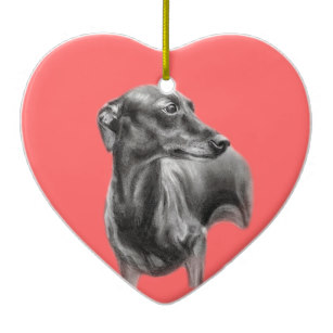 307x307 whippet drawing home furnishings accessories