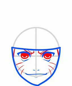 254x302 How To Draw Naruto