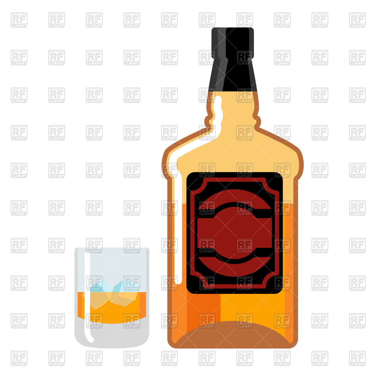 1200x1200 Collection Of Free Bottling Clipart Whiskey Bottle Download On Ui Ex