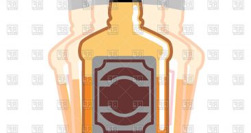 367x195 Whiskey Bottle Art Vector Archives