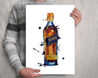340x270 Whiskey Art Etsy