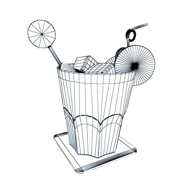 600x600 Model Whiskey Glass Model