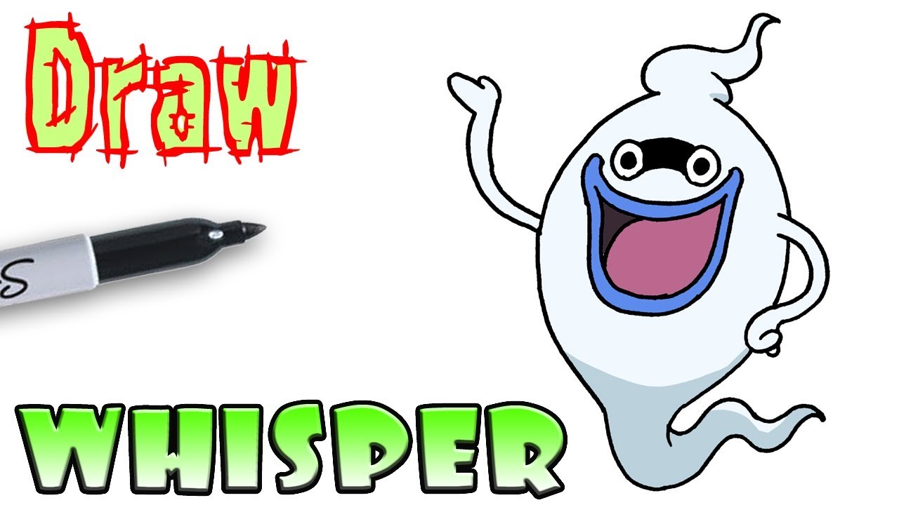 1280x720 how to draw whisper yo kai watch